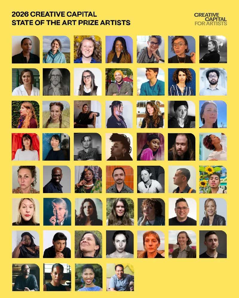 2026 Creative Capital State of the Art Prize Artists